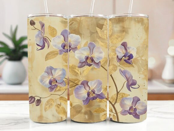 3D Orchid Tumbler Design: The Perfect Gift