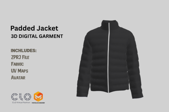 3D Padded Jacket Design: Bridging Digital Innovation and Fashion Creativity