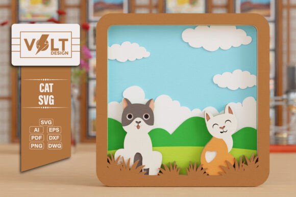 Cat 3D SVG Craft Design: Integrating Layered Digital Assets into Your Creative Workflow