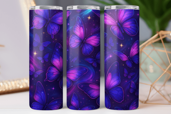 Creating Professional Results with the Butterflies 3d Tumbler Wrap 20oz Art Png
