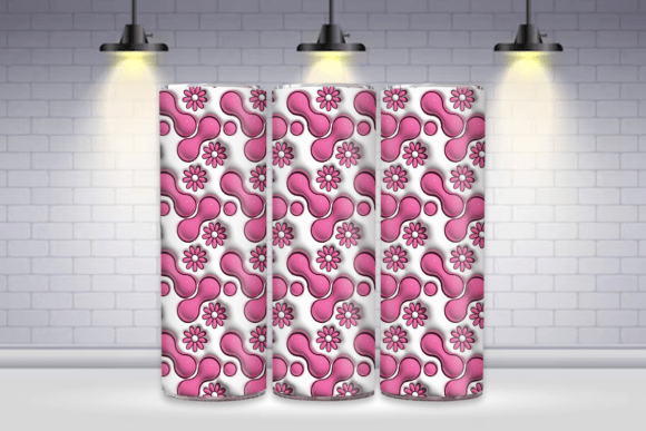 Elevating Custom Drinkware with 3D Pattern Sublimation Design