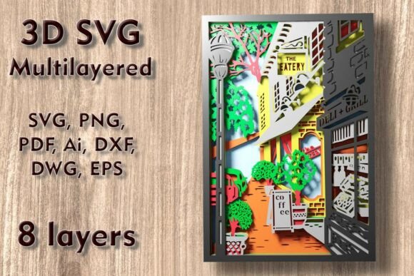 Elevating Spatial Design: The Strategic Value of Street 3D SVG Multilayer Cut Files in Modern Crafting