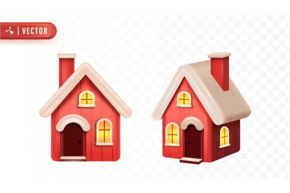 High Quality 3D Gingerbread House Design