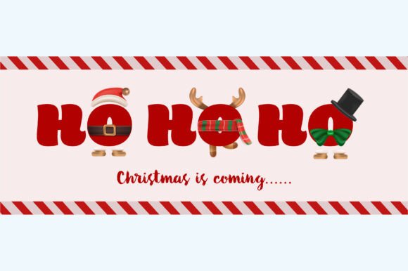 High Quality Vector 3D Christmas Banner