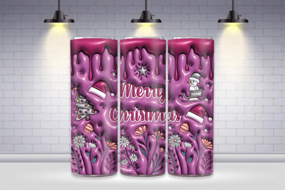 Mastering Christmas 3D Tumbler Wrap Design 3 for Flawless Sublimation Results